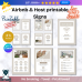 Airbnb & Host printable Signs