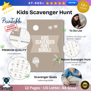 Kids Scavenger hunt bundle