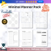 Minimal Planner Pack