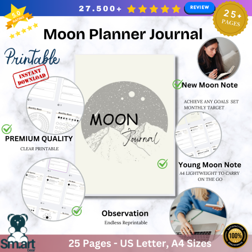 Moon Planner Journal