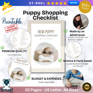 New Puppy Shopping Checklist