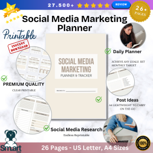 Social media Marketing Planner