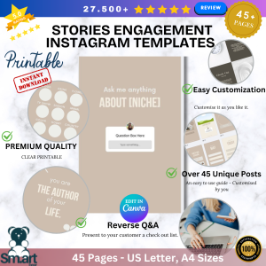 Stories Engagement Instagram Template
