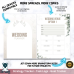 Wedding Planner Gold Print