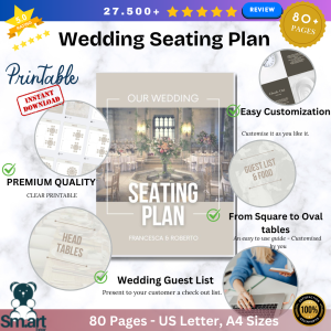 Wedding Seating Plan - Printable